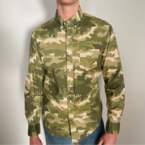 J. Crew‎ Flex Camouflage Button Down